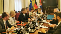 20 March 2023 The members of the Foreign Affairs Committee in meeting with the Chairman of the Committee on Foreign Affairs of the German Bundestag